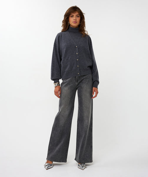 07705 Oversized Wool Cardigan