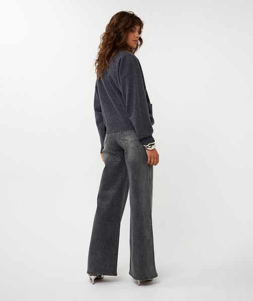 07705 Oversized Wool Cardigan