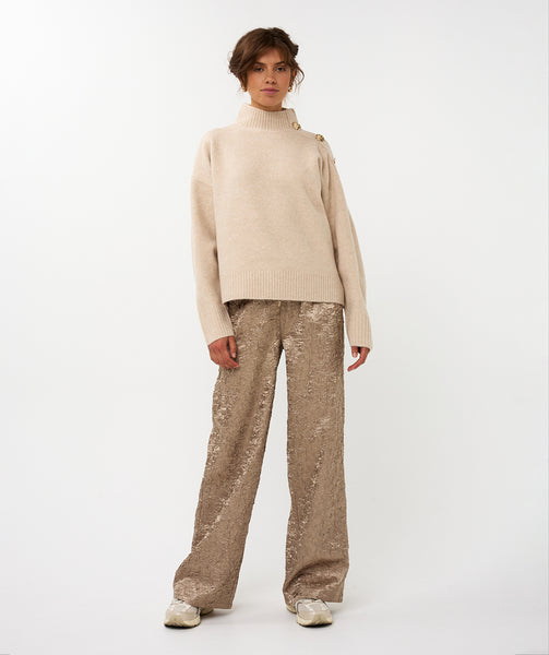 07722 Shoulder Button Sweater