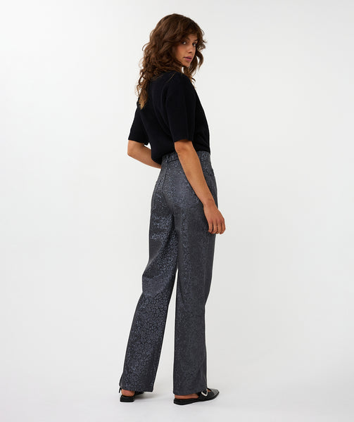 12702 Animal Print Trousers