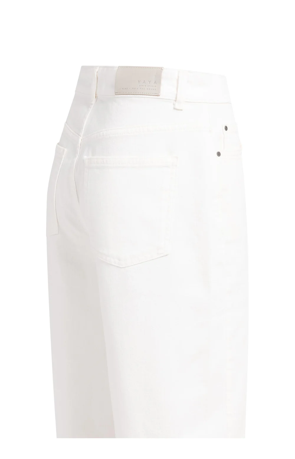 YAYA High Waist Barrel Leg Jeans
