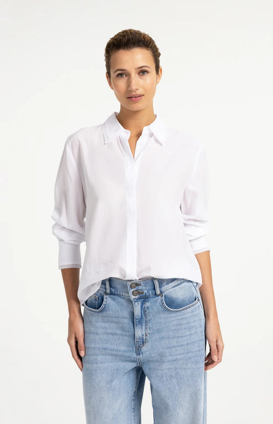 YAYA Blouse with Collar Detail