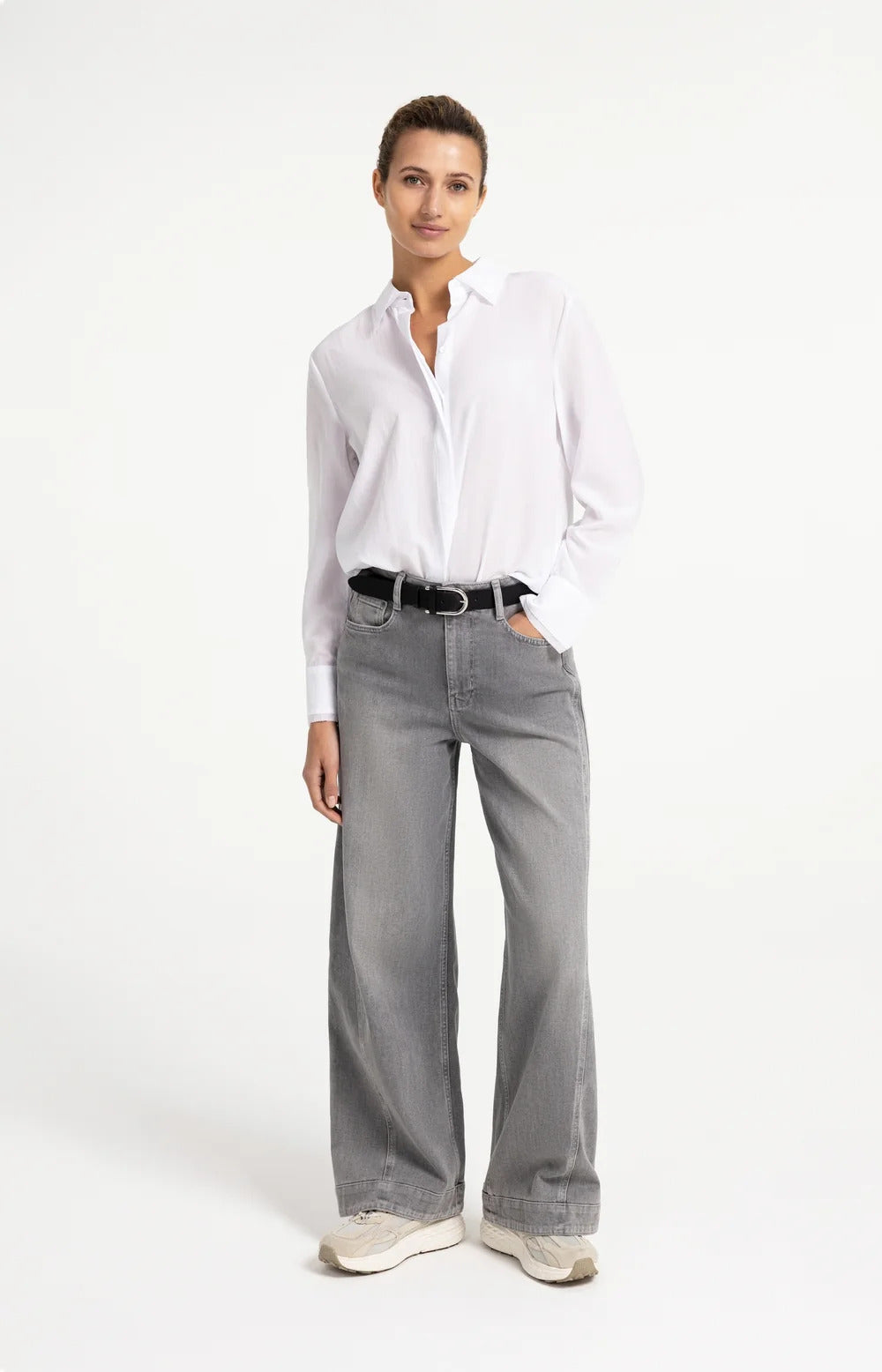 YAYA Blouse with Collar Detail