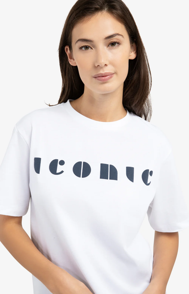 YAYA Boyfriend T-shirt with Artwork Print