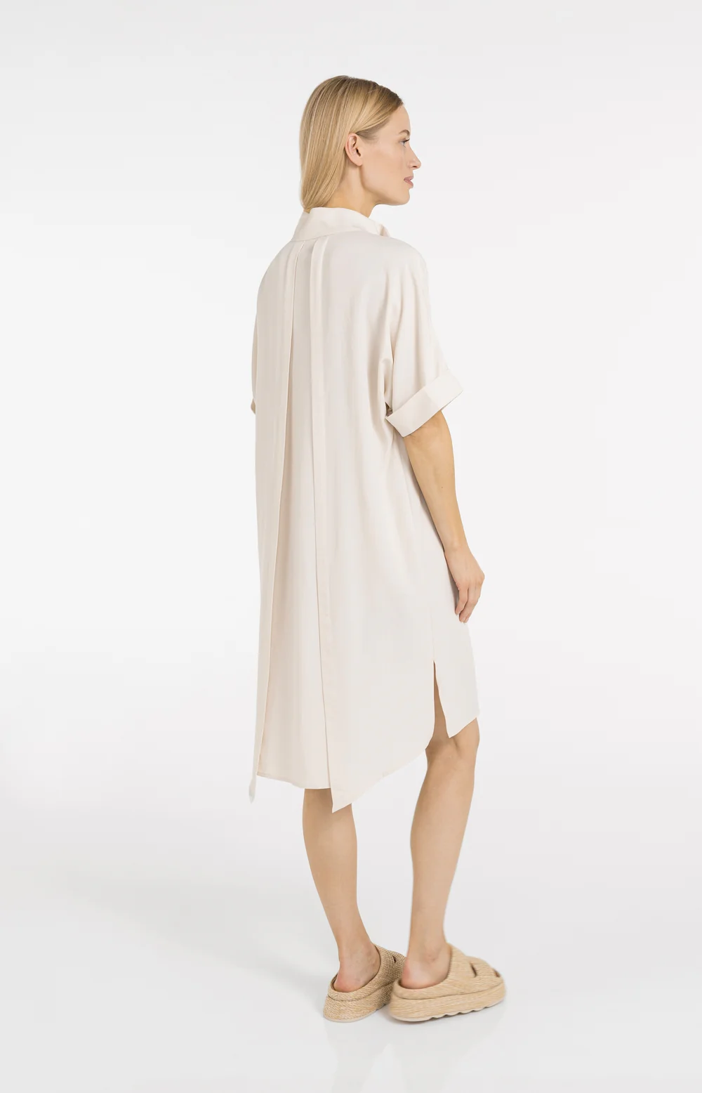 YAYA Polo Collar Dress