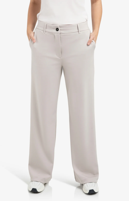 YAYA Wide leg Jersey Trousers