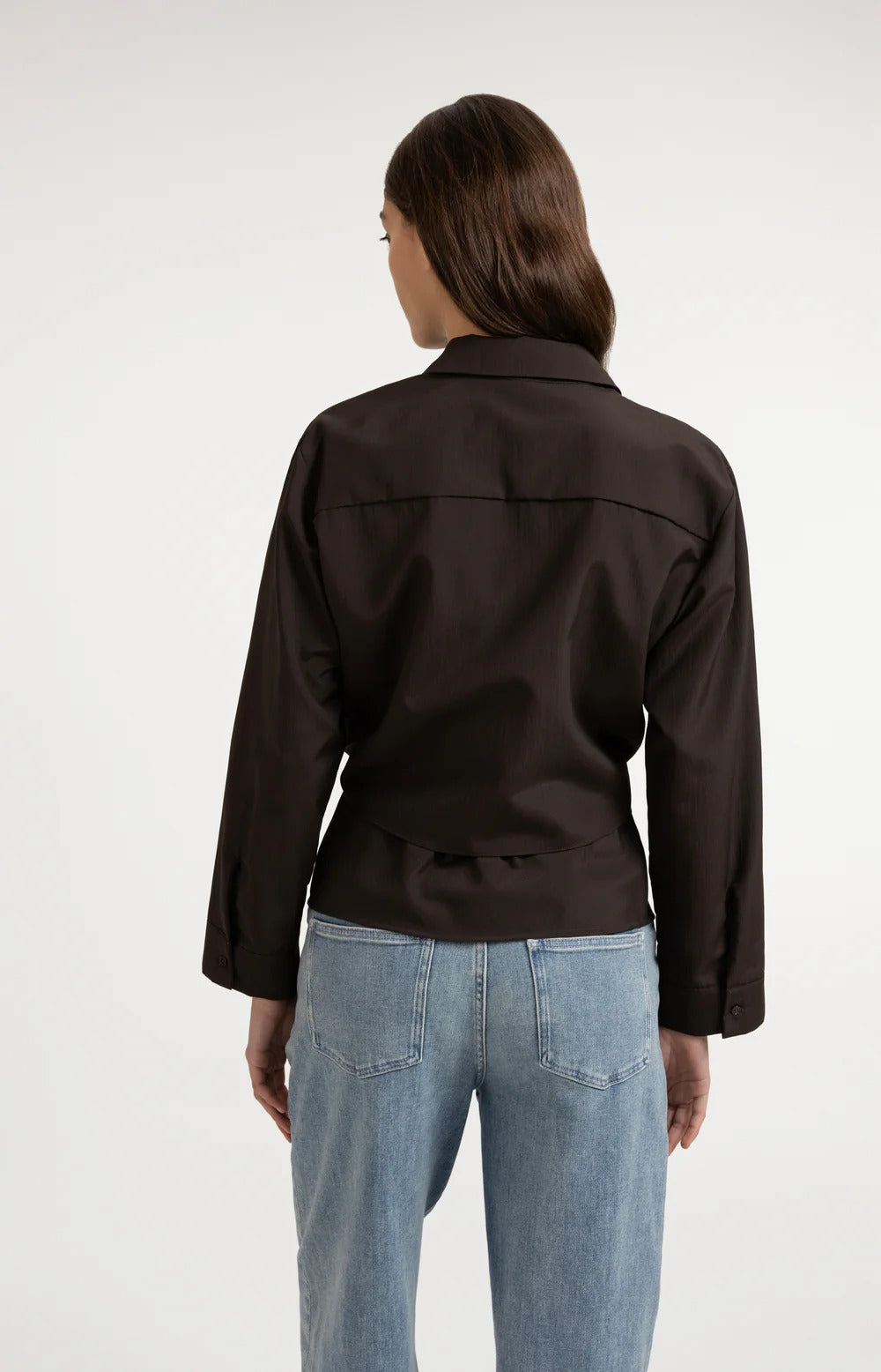 YAYA Twin Set Knotted Blouse and Singlet