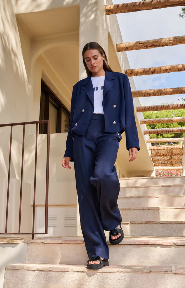 YAYA Jacket with Double Buttons
