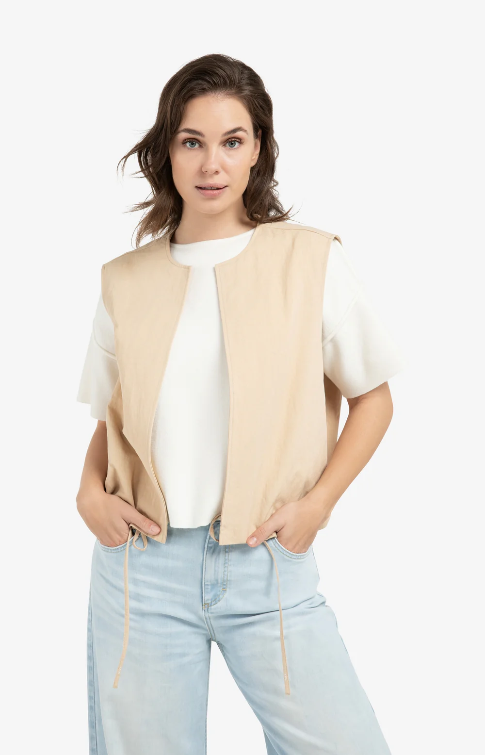 YAYA Sleeveless Jacket