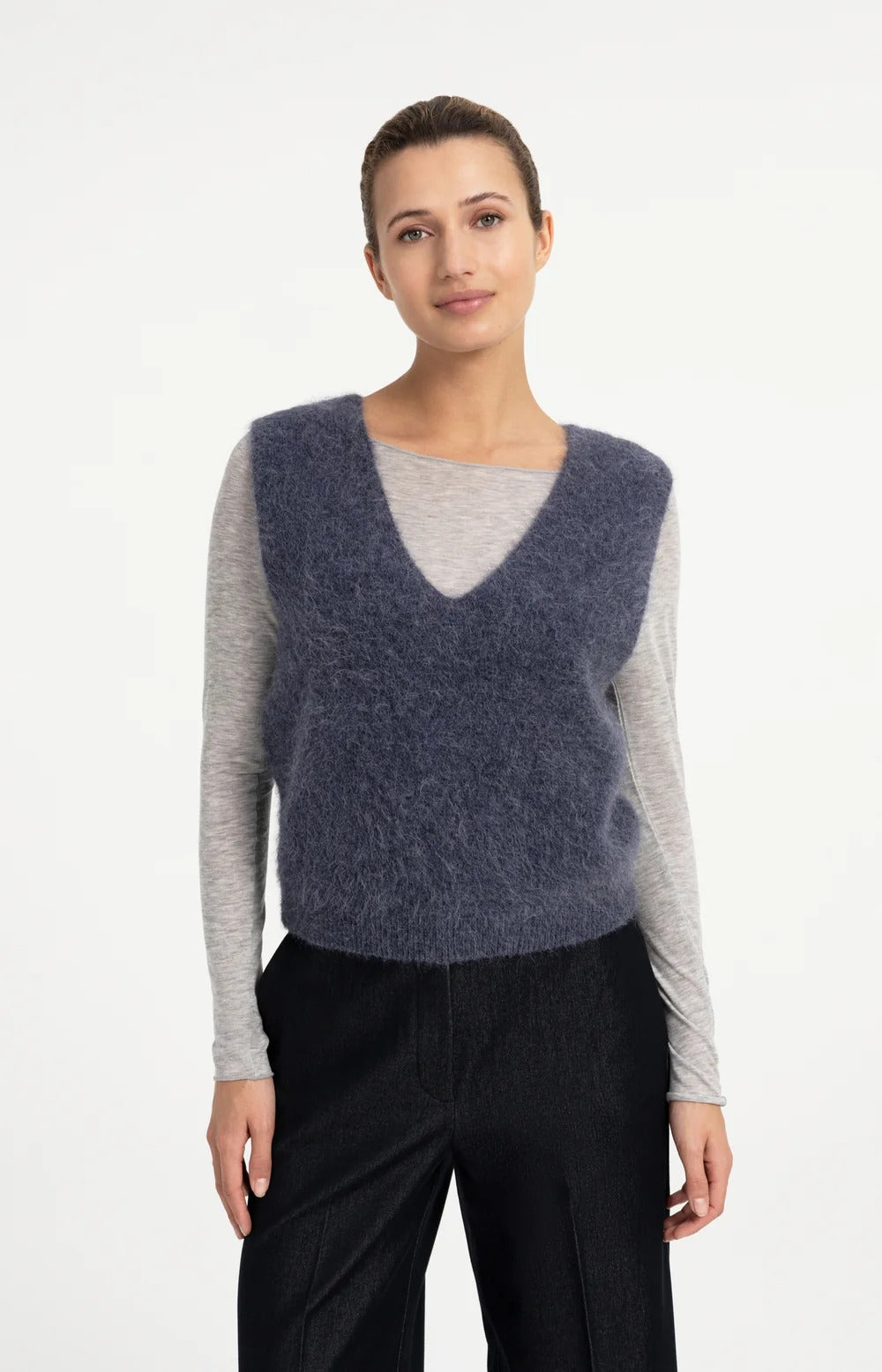YAYA Spencer with Deep V-Neck