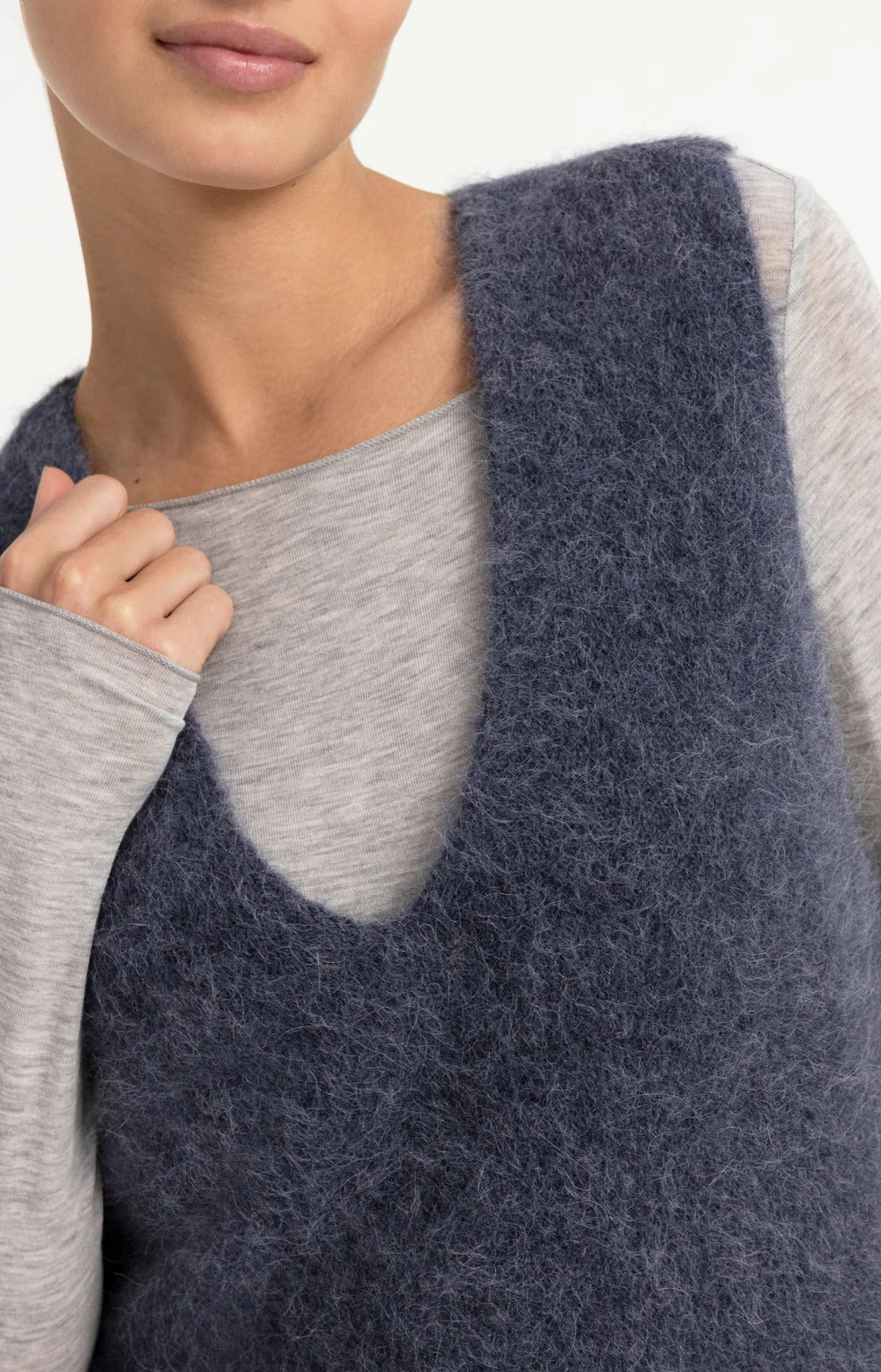 YAYA Spencer with Deep V-Neck