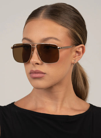 Sorrento Sunglasses in Gold
