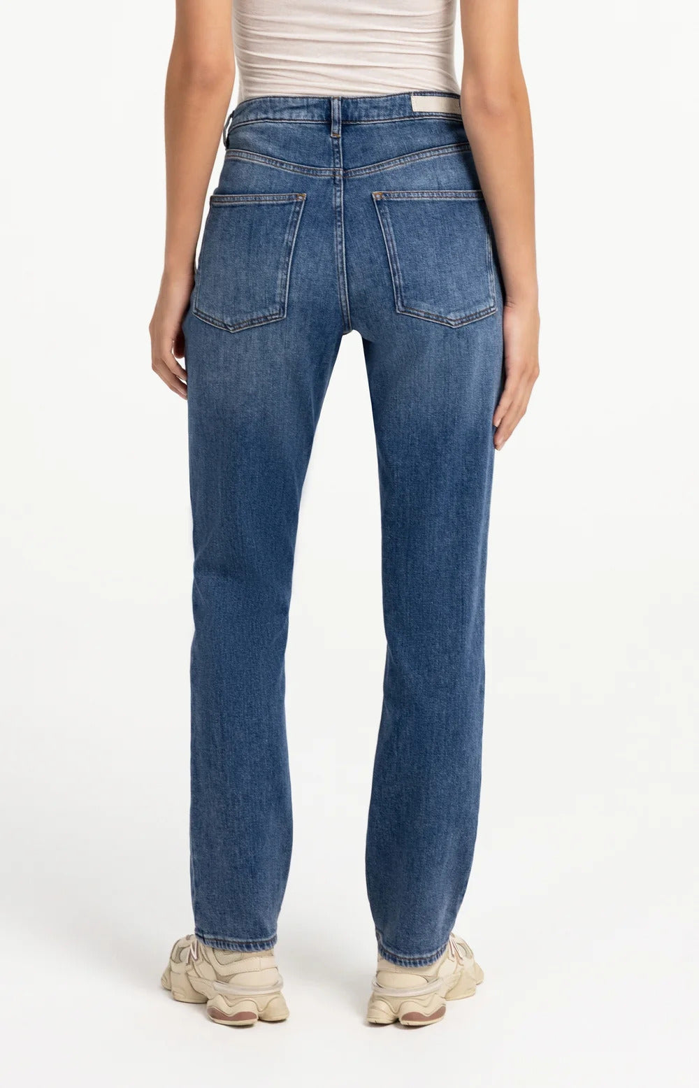 YAYA Straight Leg Slim Fit Jeans