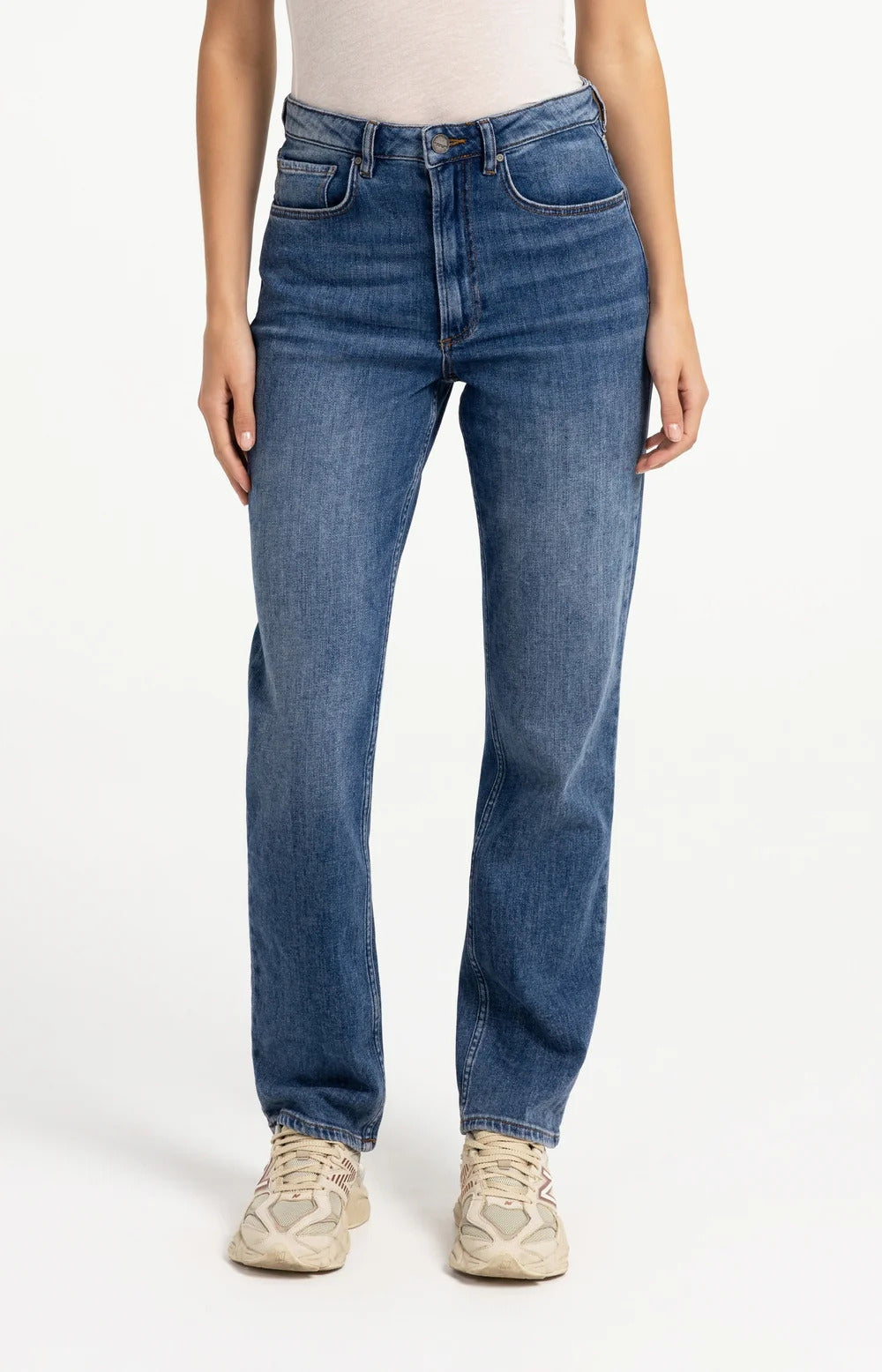 YAYA Straight Leg Slim Fit Jeans