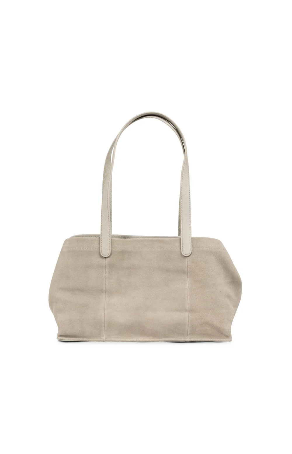 YAYA Suede Shopper Bag
