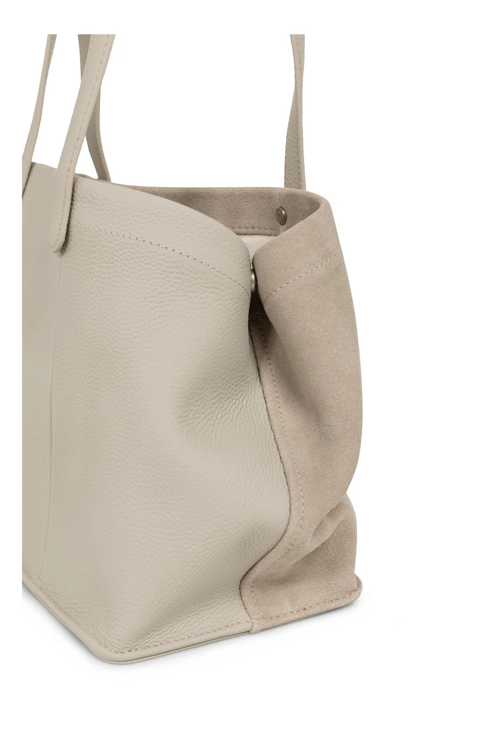 YAYA Suede Shopper Bag