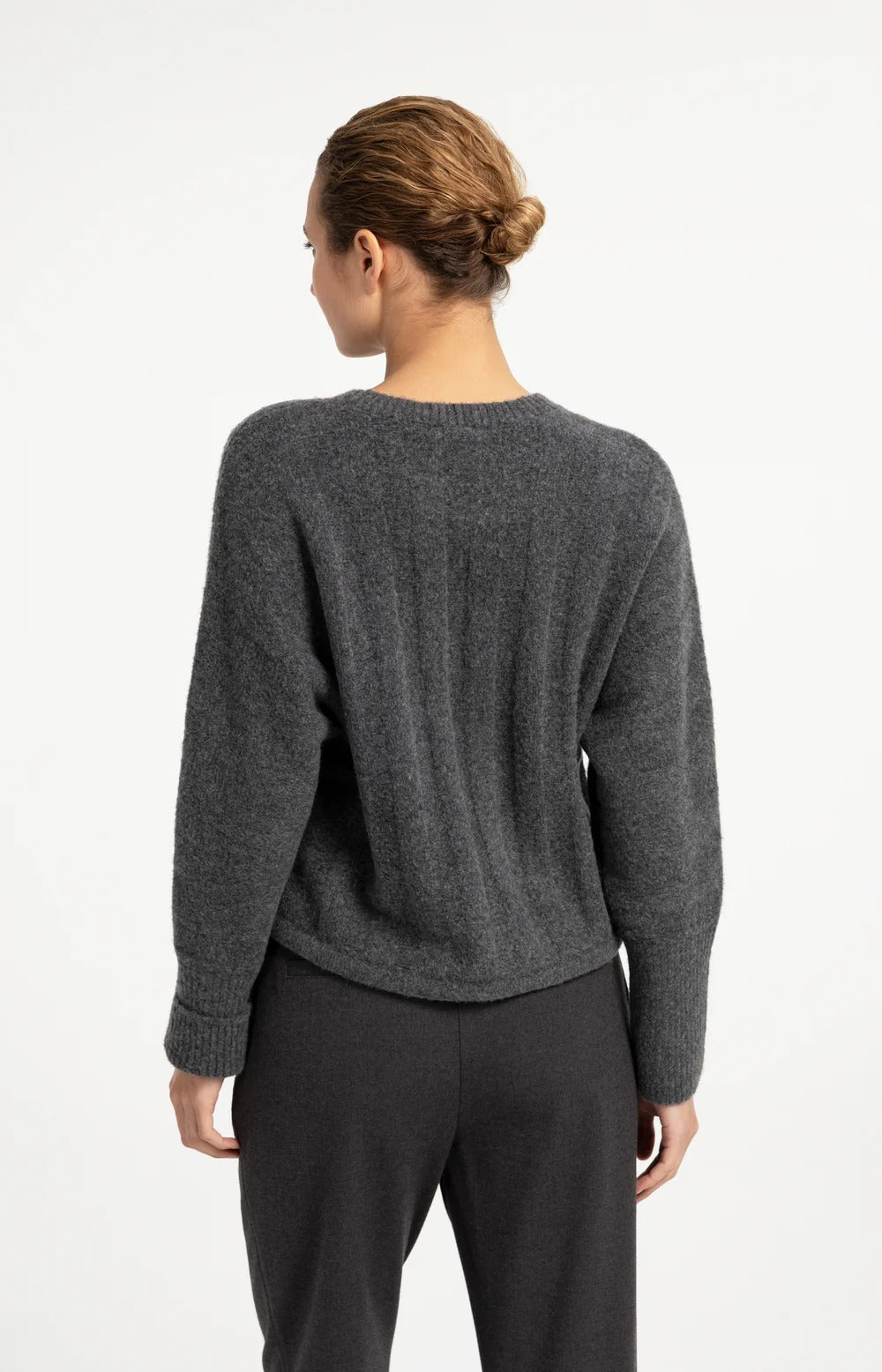 YAYA Batwing Sweater with Cord Waist - Colour Options
