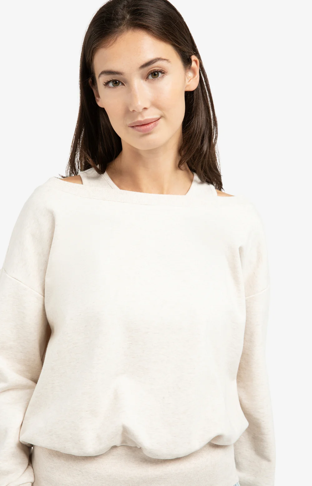 YAYA Double neck Sweater