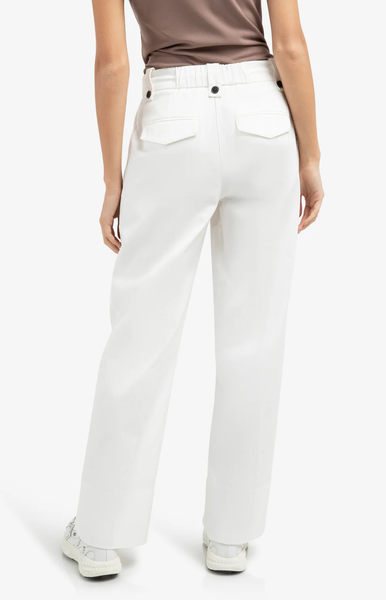 YAYA Trousers with Pleats and Drawcord Waist