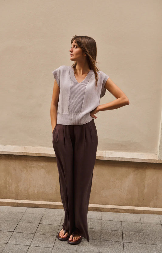 YAYA Woven Wide Leg Trousers