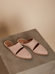 Braga Suede Flat Mule