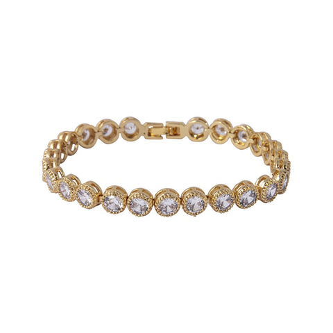 KD Danna Gold Tennis Bracelet