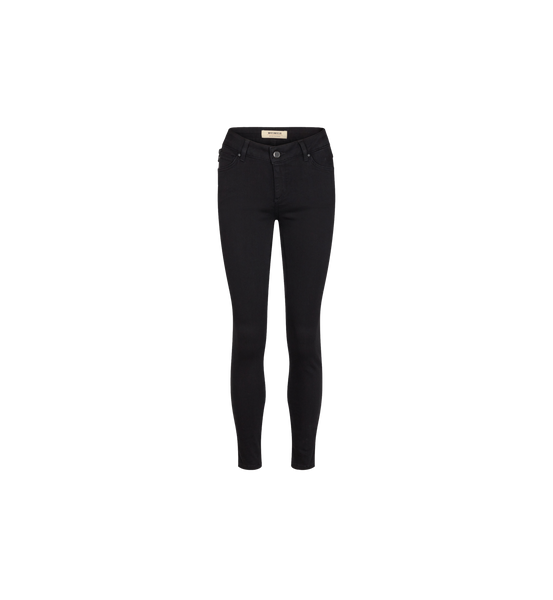 Victoria 7/8 Silk Touch Jeans - Black