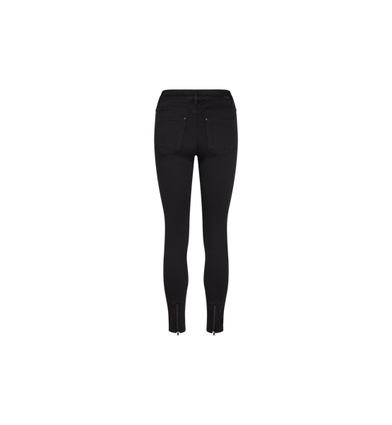 Victoria 7/8 Silk Touch Jeans - Black