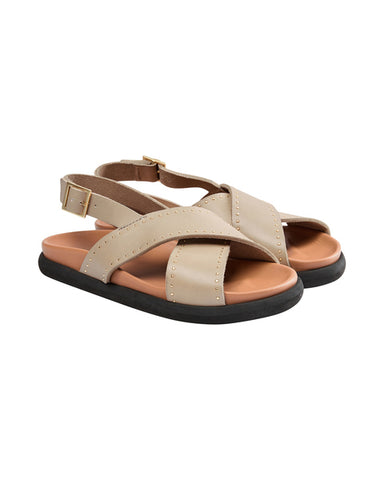 MM Sete Leather Sandal