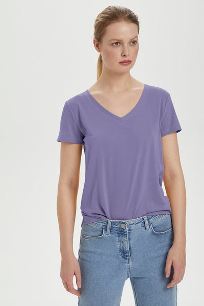 Columbine V-Neck Tee - Colour Options