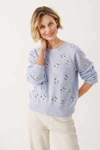 Ninel Pullover in Heather Leaf