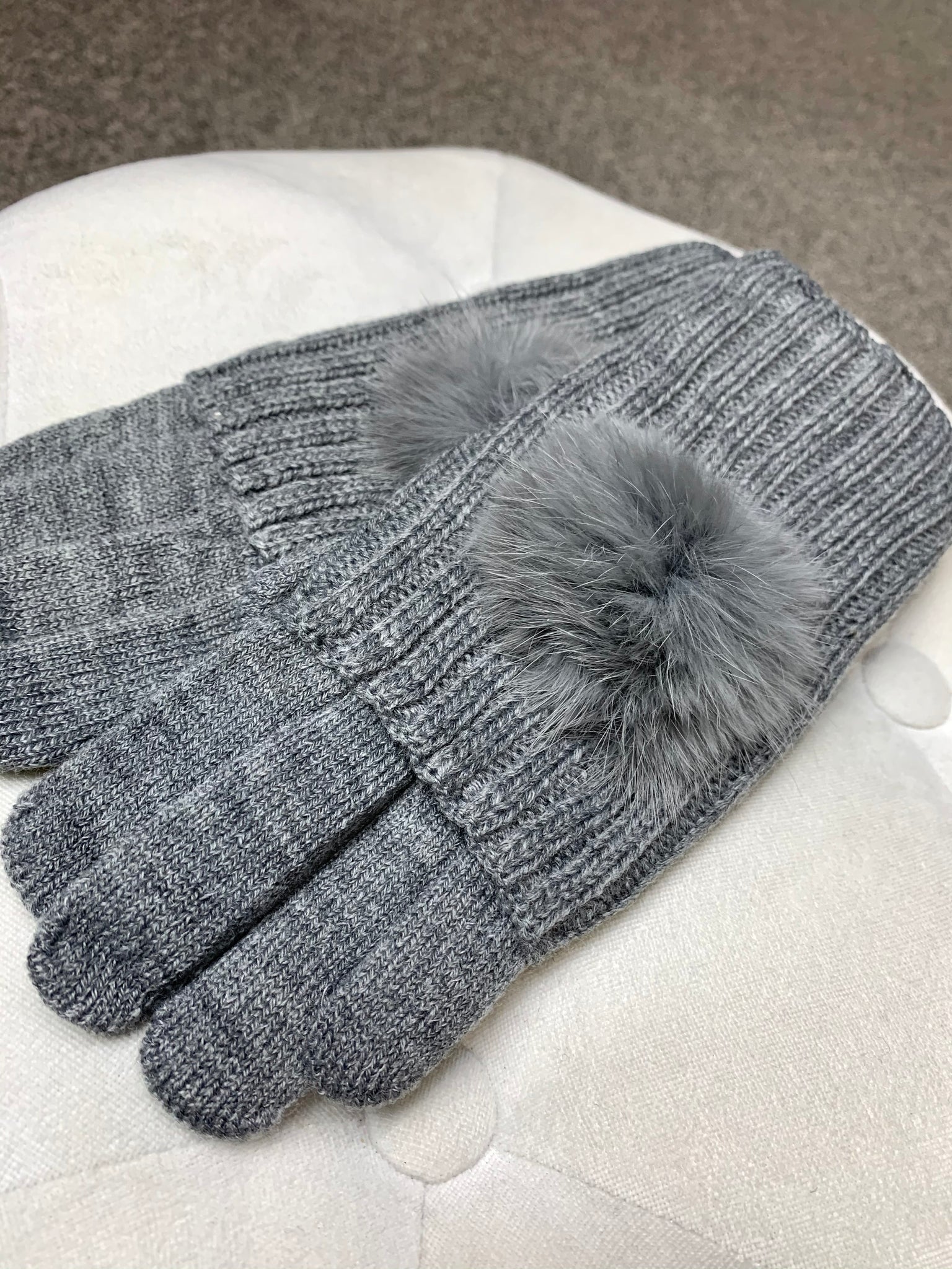 PR Faux Fur Gloves- 8 Colour Options