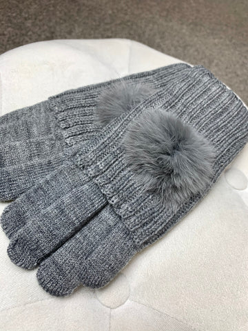 PR Faux Fur Gloves- 8 Colour Options