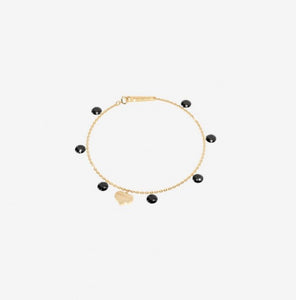REB Lucciole Bracelet- Black Stone