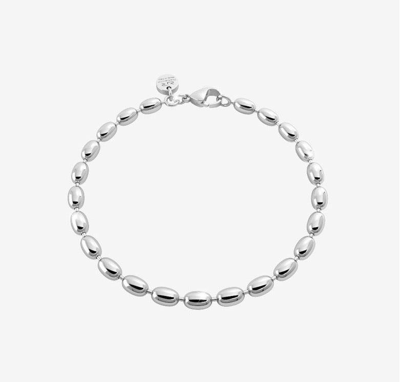 REB My World Charm Bracelet: Oblong Bead