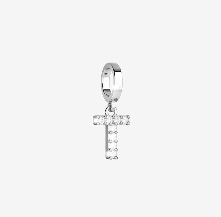 REB Crystal T charm