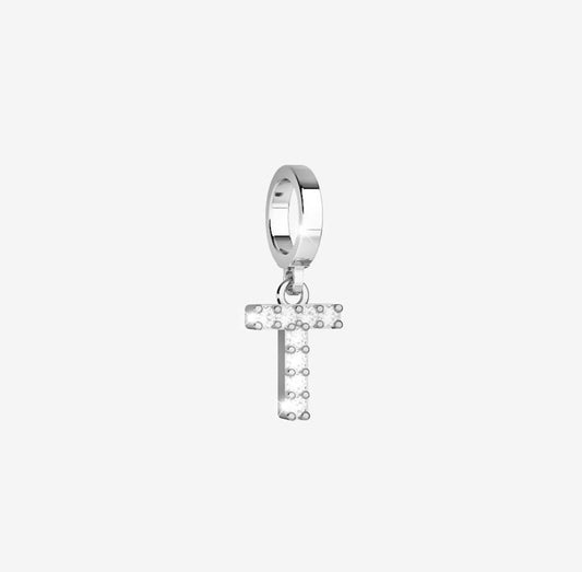 REB Crystal T charm