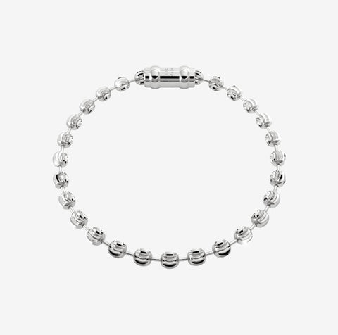 REB My World Charm Bracelet- Diamond Cut