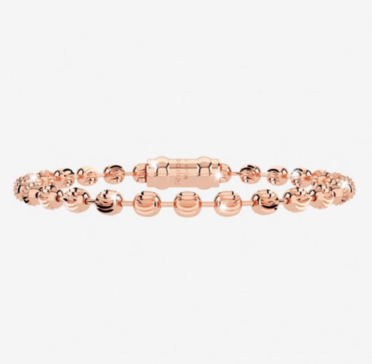 REB My World Charms Bracelet: Diamond Cut