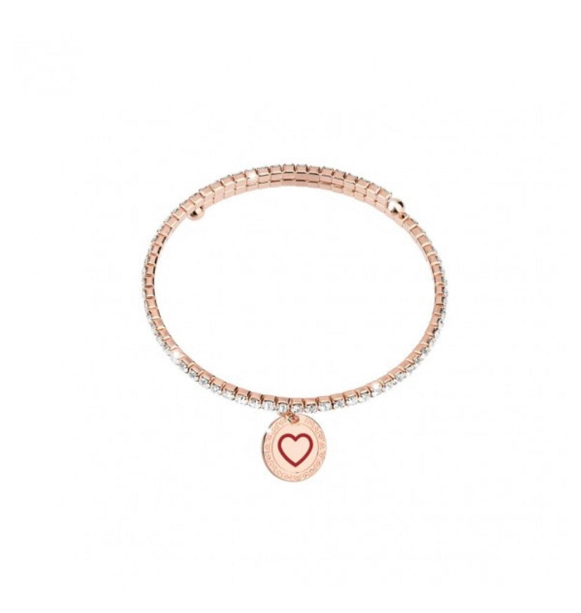 REB Heart Sparkle Bracelet