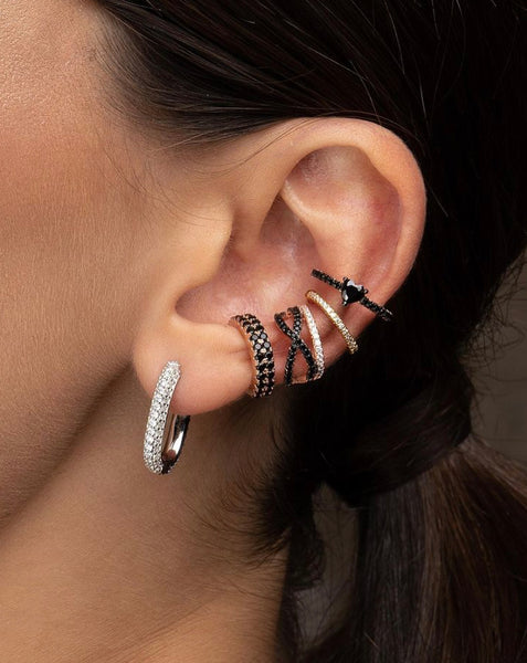 REB Crystal Ear Cuff