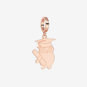 REB Graduation Owl Charm
