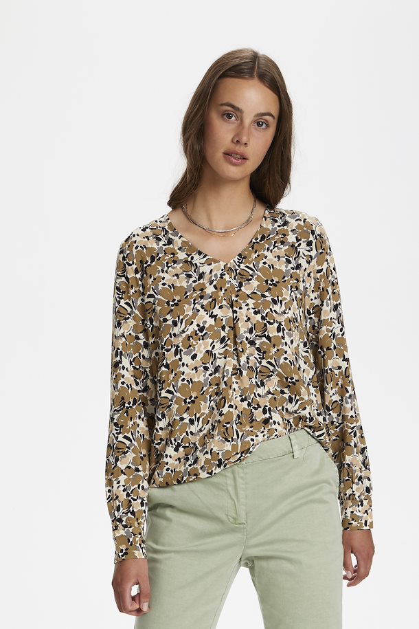 Indiana Pinova Blouse - Multifloral Print Ermine