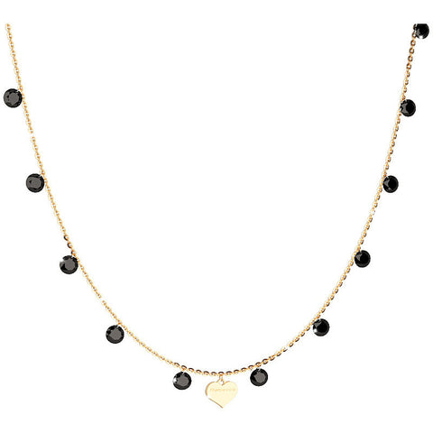 REB Lucciole Necklace- Black Stone